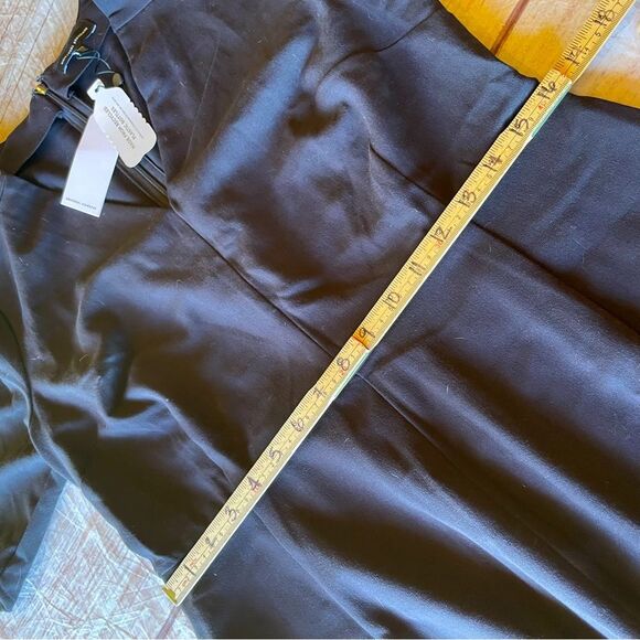 Universal Standard Moira V Neck Twill Dress Black Size 2XS (US 6-8) NEW - Picture 5 of 9